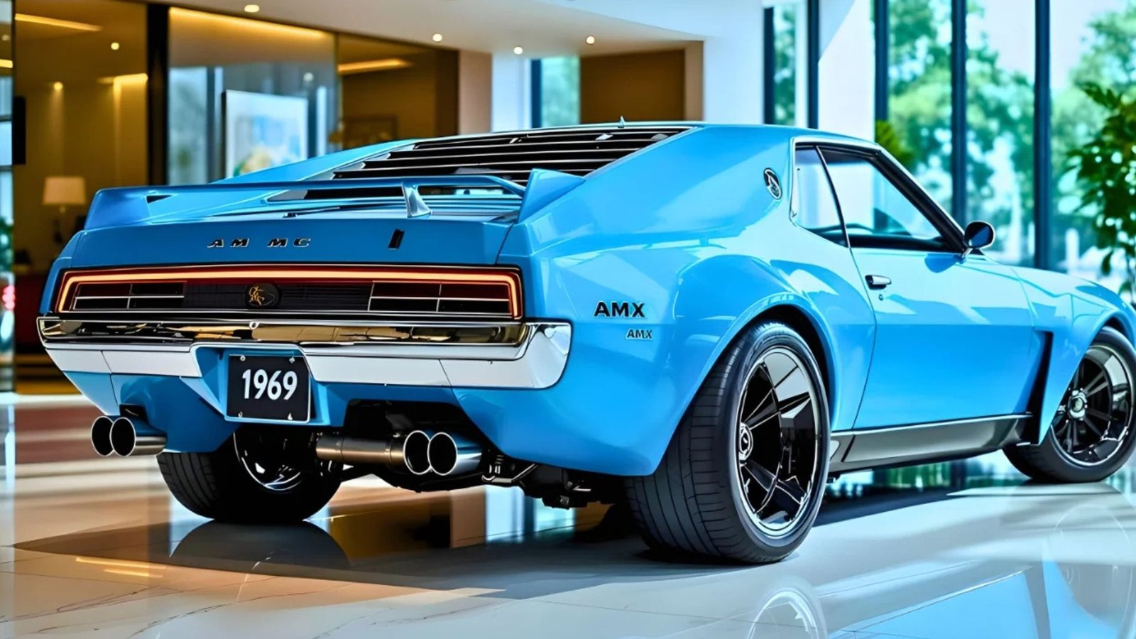 AMC AMX: Iconic Muscle Car Revival with Modern Power and Style