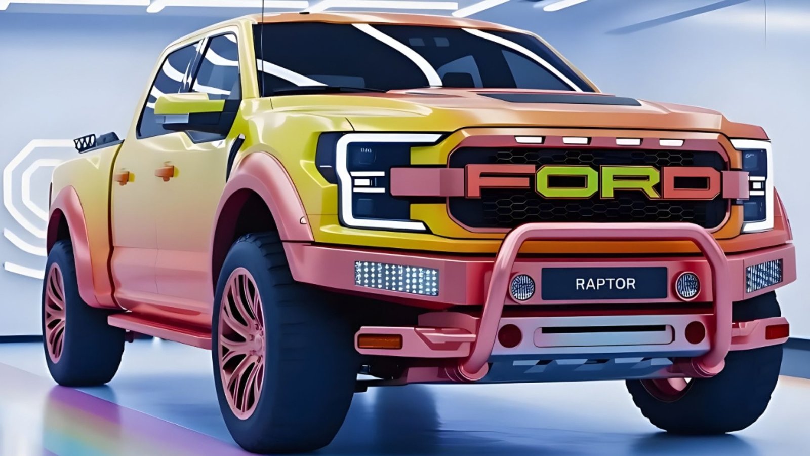 Ford Raptor Pickup: Extreme Off-Road Beast with Massive Power and Rugged Design