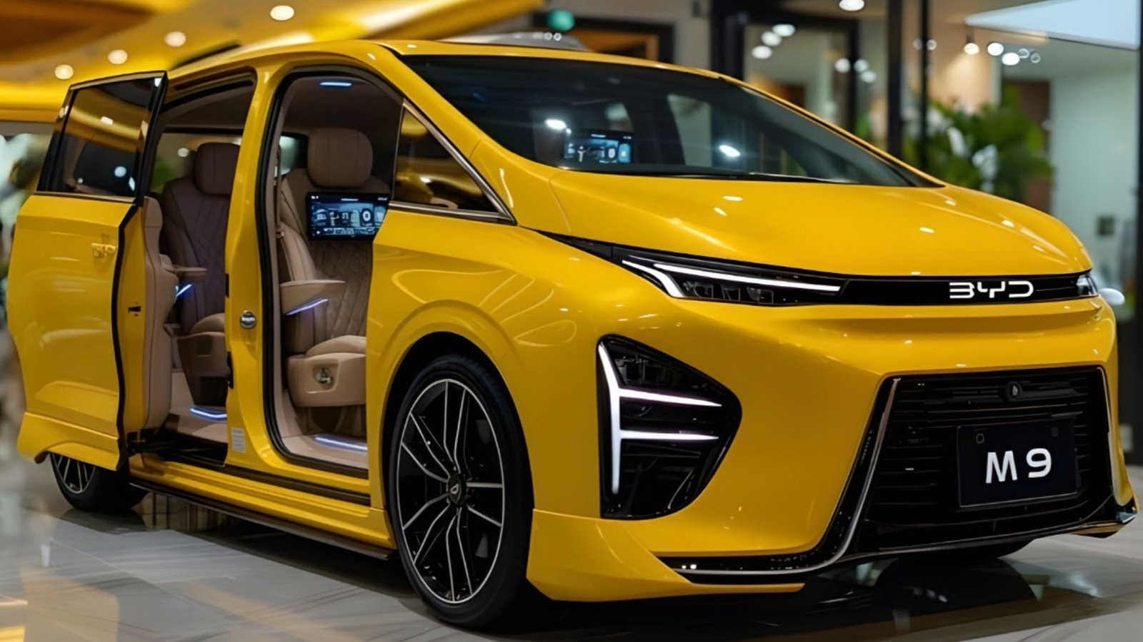 BYD M9: Luxury Electric MPV with Long Range, Premium Comfort, and Advanced Features